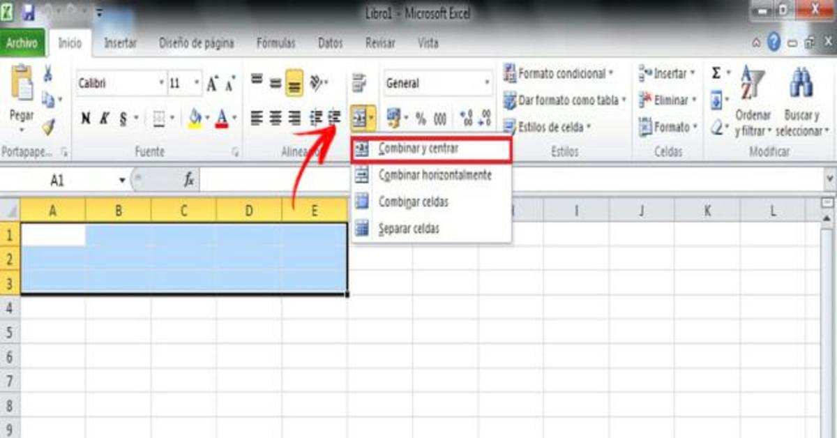 Cómo combinar celdas en excel y para qué sirve Paso a paso