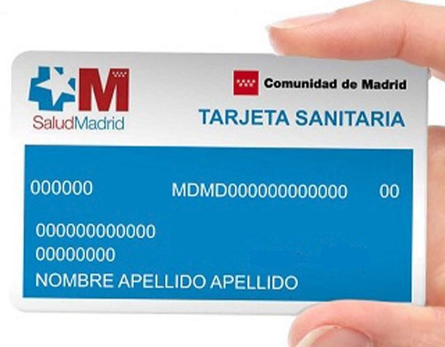 obtener la tarjeta sanitaria en Madrid