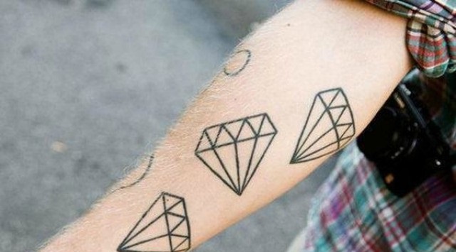 tatuajes de diamantes