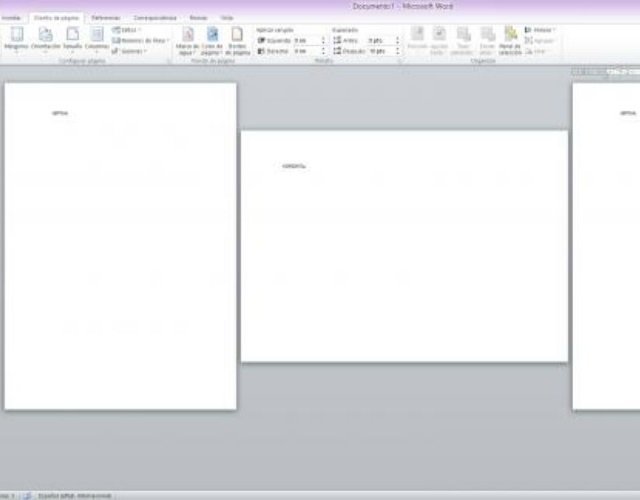Como Poner Una Hoja Horizontal En Word
