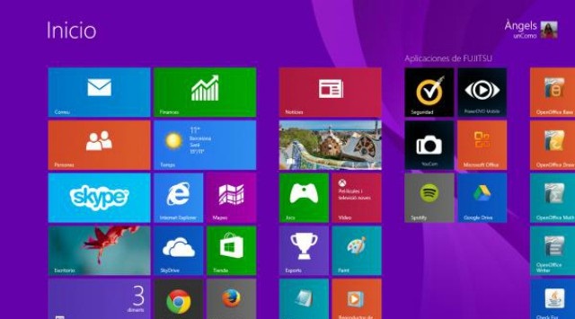 capturas de pantalla en Windows 8
