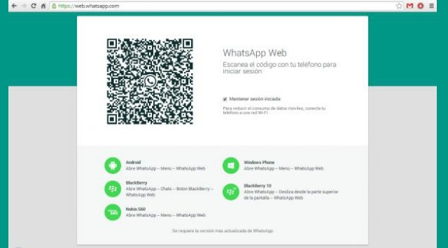 WhatsApp en el ordenador