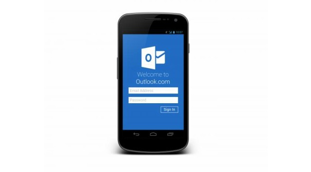 correo hotmail en Android