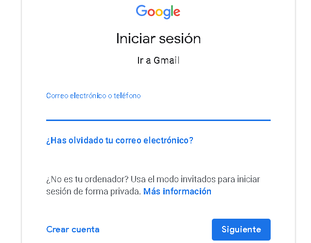 cuenta Gmail