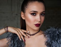 maquillaje de ojos marrones