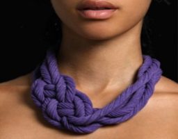 Cómo hacer collares de trapillo