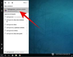 desfragmentar el disco
