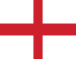 qué significan los colores de la bandera de Inglaterra