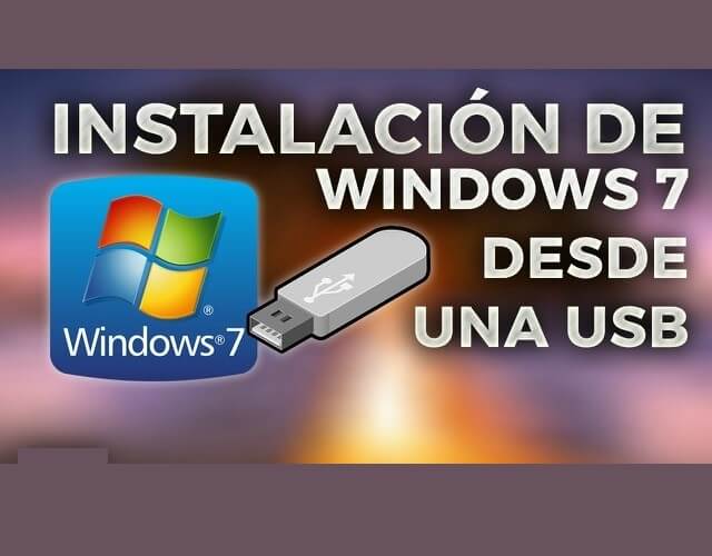 Windows 7 Desde Usb Cómo Instalar De Buena Manera 5032