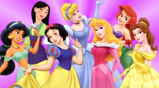 Cómo se llaman las princesas Disney