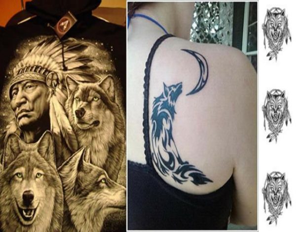 tatuajes de lobos
