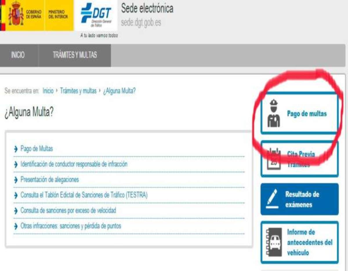 Como Saber Si Tengo Una Multa Dgt Image To U
