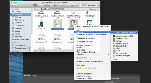 unir un PDF en Mac