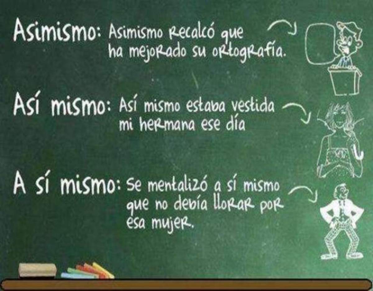 Cuál Es La Diferencia De Asimismo, Así Mismo, Y A Si Mismo Facilmente