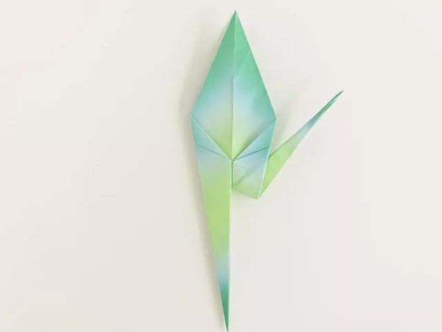 grulla de origami