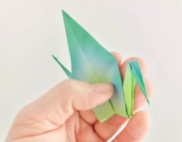 grulla de origami