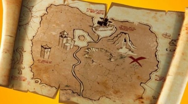 Cómo dibujar un mapa del tesoro de una manera muy fácil