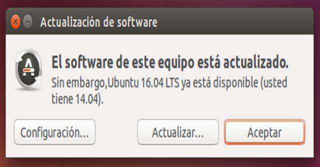 actualizar Ubuntu