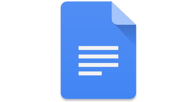 tabla en documentos de Google