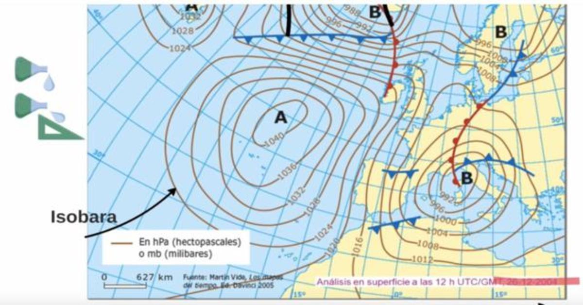 Cómo leer un mapa meteorológico Fácil paso a paso