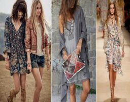 vestir un look bohemio