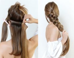 poner extensiones de pelo