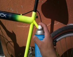 pintar una bicicleta