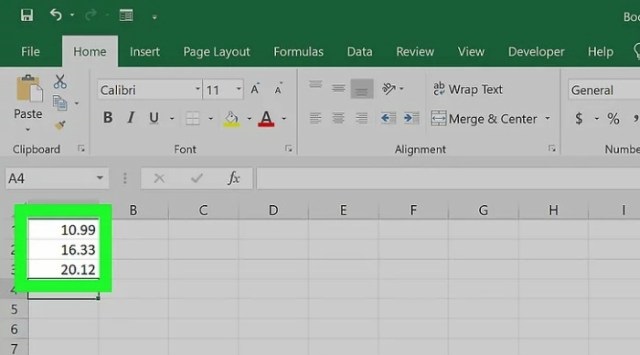redondear en Excel